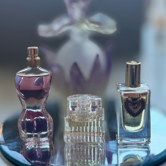 Mini Perfume Trio: Gaultier, Chloe, Dolce & Gabbana - Picture 2 of 4